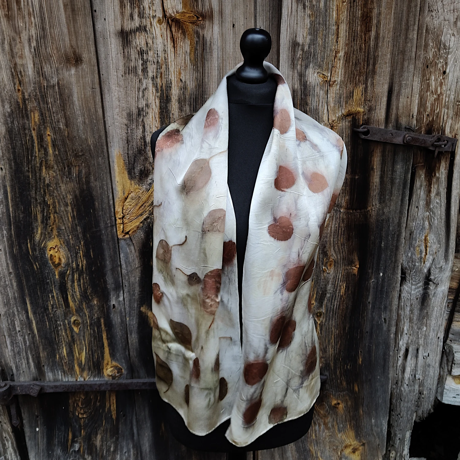 Szal jedwabny poranny szept