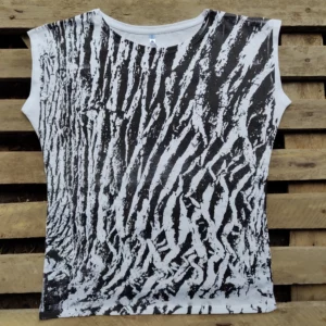 Koszulka jestem w dębie z korą dębu