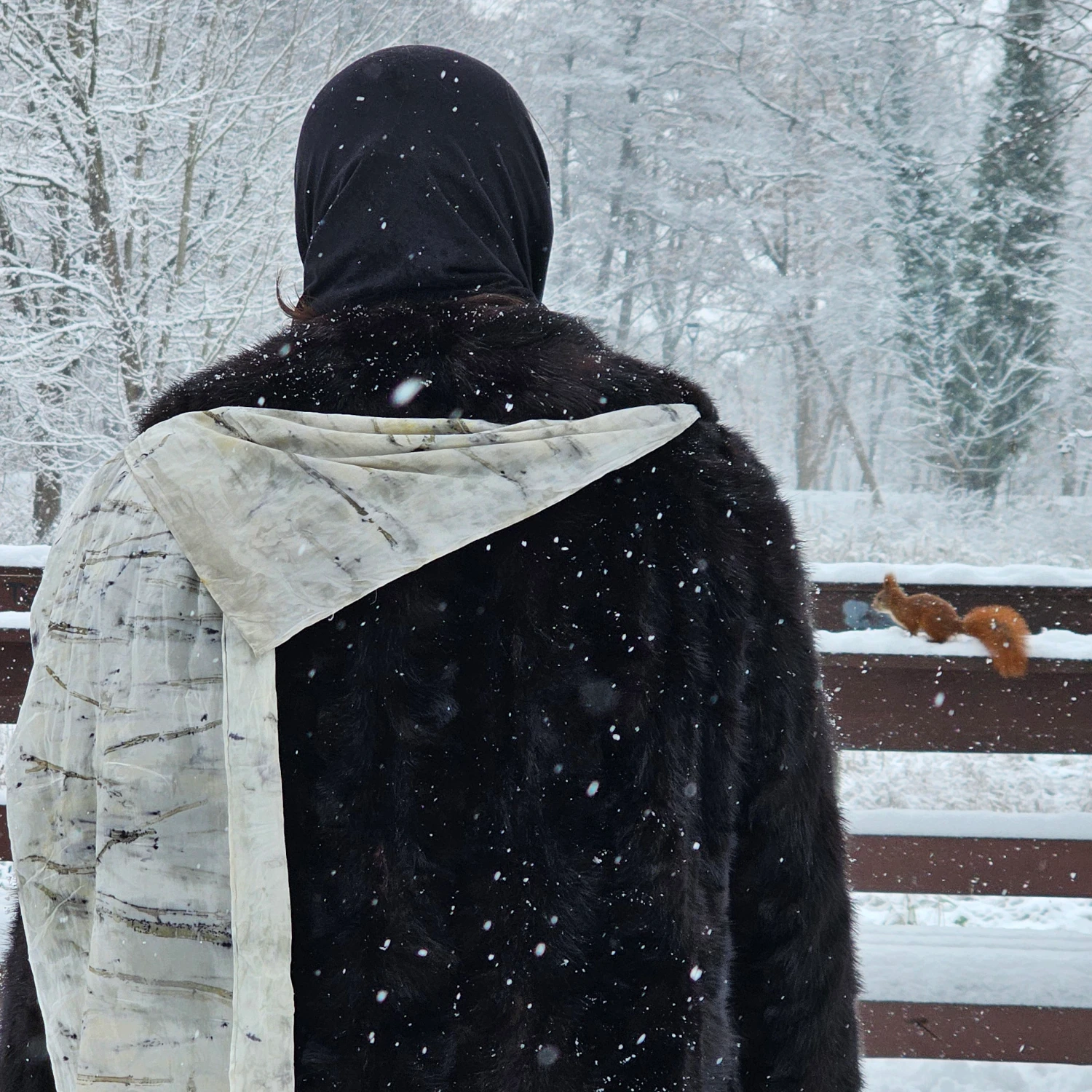 szal poranna mgiełka