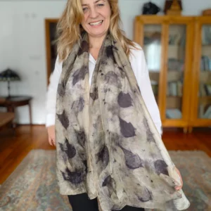 Szal jedwabny Rozmyte Marzenia