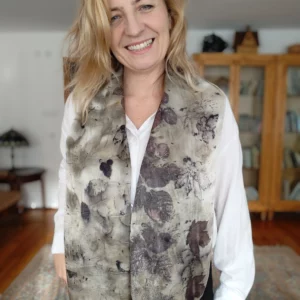 szal jeżynowy blask